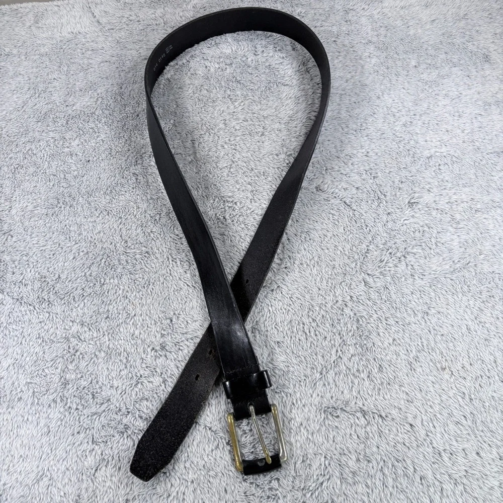 Eddie Bauer Belt Size 40/100 Solid Brass Buckle Made in England